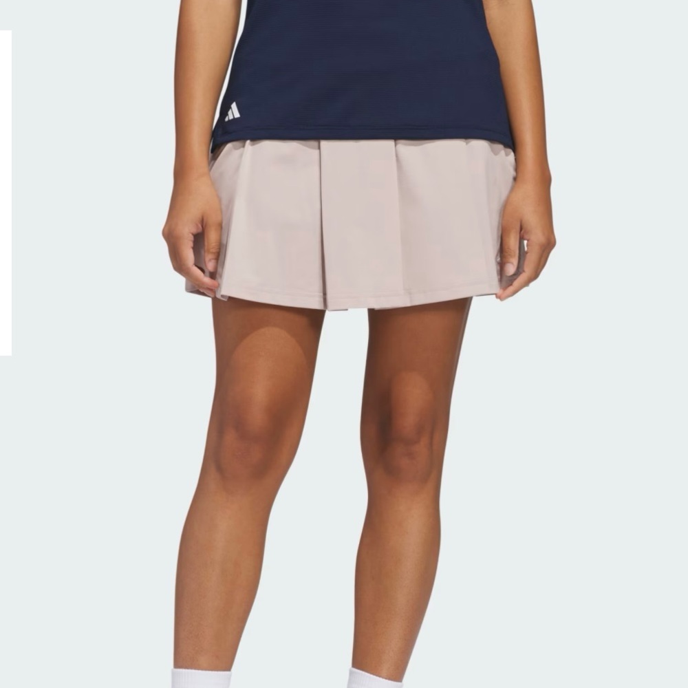 NWT Adidas Dusty Pink Ultimate365 Tour Pleated Skort - Medium